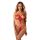 Czerwone body otwarte Obsessive Matildea S/M
