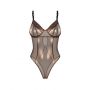 Body otwarte Soranna złota siateczka Obsessive 2XL/3XL - 7