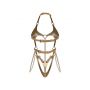 Body Obsessive Anyya Gold ze złotymi łańcuszkami S/M/L - 8