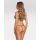 Komplet bielizny Obsessive Luise Sublim Black otwarty S/M