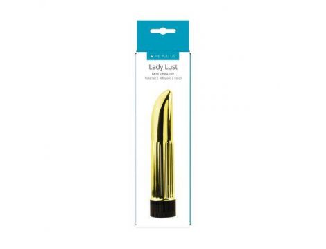 Me You Us Lady Lust Mini Wibrator Gold