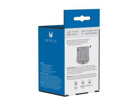 Me You Us Deluxe Snug Pump Sleeve Black - 2
