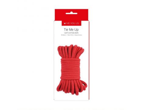 Me You Us Tie Me Up Rope Red 10m