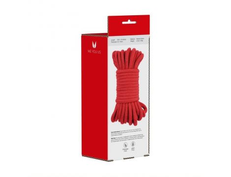 Me You Us Tie Me Up Rope Red 10m - 3