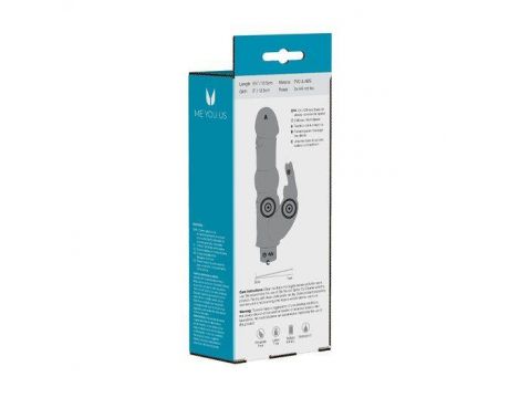 Wibrator króliczek wodoodporny Me You Us Water Bunny fioletowy 13.5 cm - 4