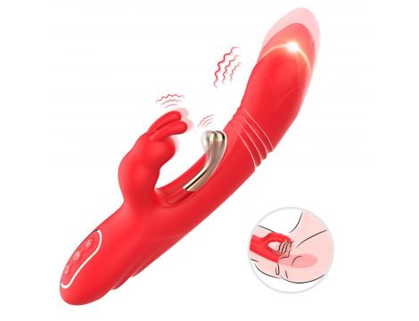 Wibrator króliczek B Series Joy silikonowy 23 cm USB - 7