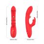 Wibrator króliczek B Series Joy silikonowy 23 cm USB - 6