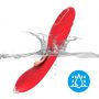 Wibrator punktu G dwupunktowy czerwony B-Series Joy USB 22 cm - 6
