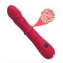 Wibrator punktu G Jackal czerwony z ruchami posuwistymi USB 22 cm - 7