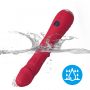 Wibrator punktu G Jackal czerwony z ruchami posuwistymi USB 22 cm - 9