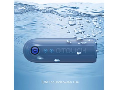 Masturbator wodoodporny Otouch Submarine niebieski z wibracjami - 5