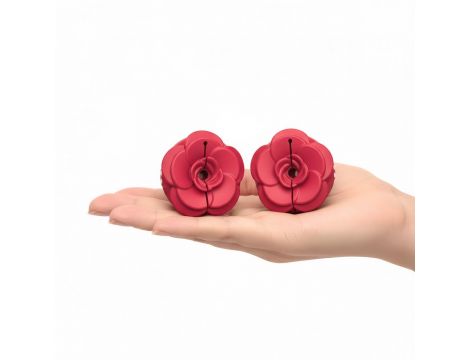 Teazers - Vibrating Nipple Clamps - Red - 5