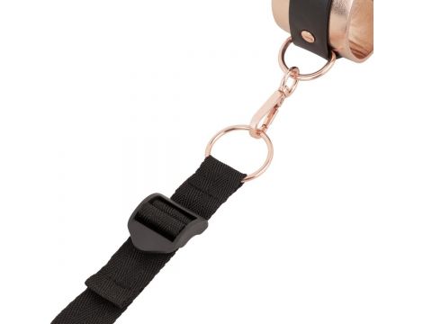 Rosy Gold - Under-Mattress Restraint Set - Black - 5