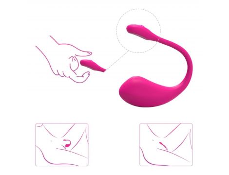 Wibrator Lovense Lush 2 sterowany aplikacją Bluetooth USB - 6