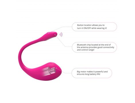 Wibrator Lovense Lush 2 sterowany aplikacją Bluetooth USB - 9