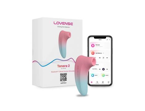 Stymulator ssący Lovense Tenera 2 z aplikacją IPX7