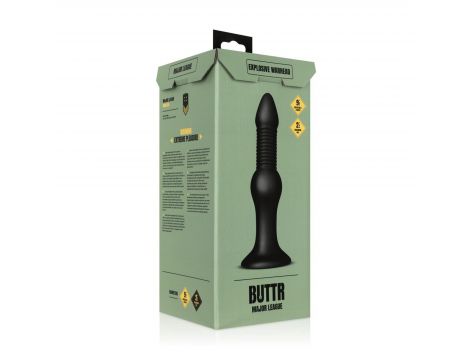 Dildo analne żebrowane Buttr Explosive Warhead 25 cm - 3