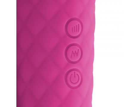 Wibrator mini wand EasyToys różowy USB 20 cm - 7