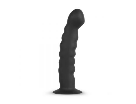 Strap on silikonowy EasyToys czarny 14.5 cm