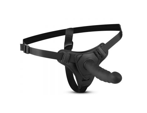 Strap on silikonowy EasyToys czarny 14.5 cm - 5