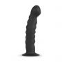 Strap on silikonowy EasyToys czarny 14.5 cm - 2
