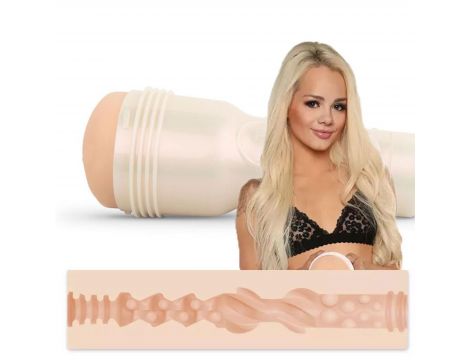Masturbator Fleshlight Elsa Jean Tasty SuperSkin beżowy 25 cm - 2