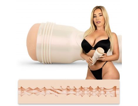 Realistyczny masturbator Fleshlight Savannah Bond beżowy 25 cm - 2