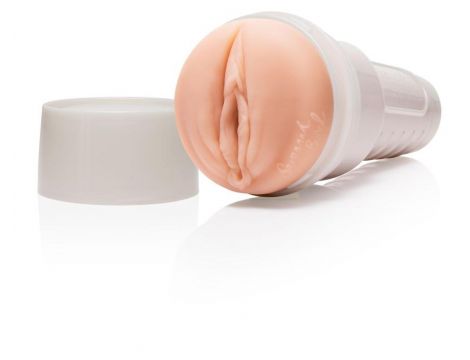 Realistyczny masturbator Fleshlight Savannah Bond beżowy 25 cm