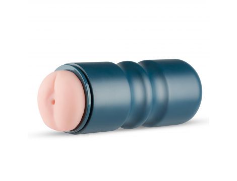 Masturbator analny FPPR żebrowany różowy 18 cm - 2