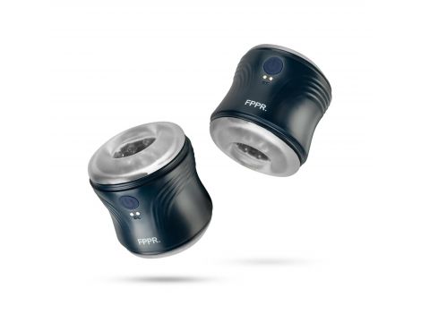 Masturbator wibrujący FPPR niebieski USB 10 cm - 4