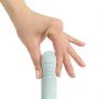 Wibrator silikonowy Good Vibes Only Sage niebieski USB 22 cm - 13