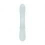 Wibrator silikonowy Good Vibes Only Sage niebieski USB 22 cm - 6