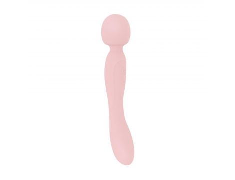 Good Vibes Only - Simi - Double Sided Wand Vibrator - Pink - 4