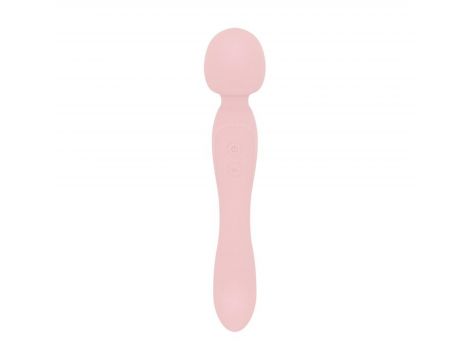Good Vibes Only - Simi - Double Sided Wand Vibrator - Pink - 9