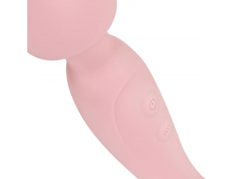 Good Vibes Only - Simi - Double Sided Wand Vibrator - Pink - 10