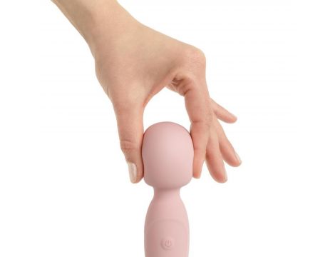 Good Vibes Only - Simi - Double Sided Wand Vibrator - Pink - 13