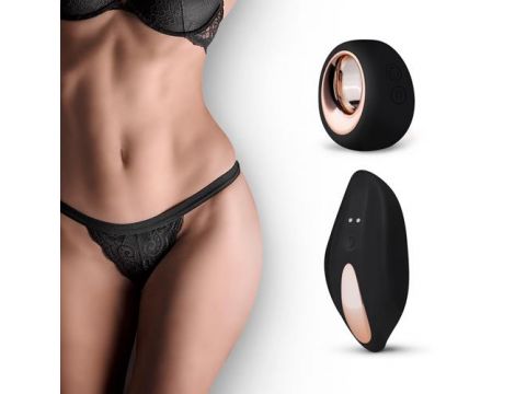 Wibrujące stringi EasyToys PantyRebel czarne z pilotem - 6