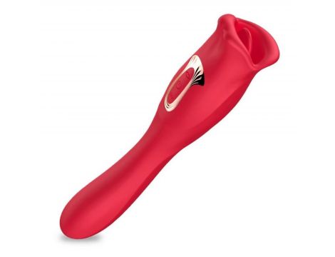 Stymulator łechtaczki Bite Mouth 2.0 muskający silikonowy USB