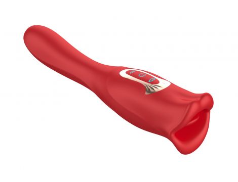 Stymulator łechtaczki Bite Mouth 2.0 muskający silikonowy USB - 4