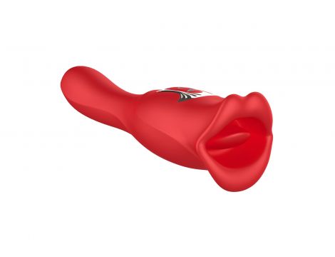 Stymulator łechtaczki Bite Mouth 2.0 muskający silikonowy USB - 15