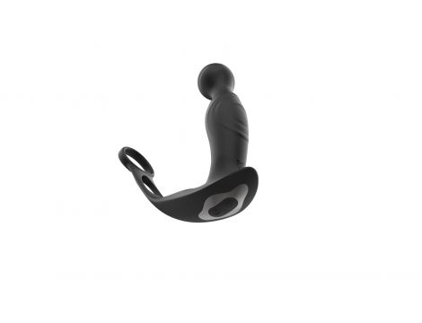 Masażer prostaty falujący z pilotem B-Series Cute silikonowy USB 15 cm - 4