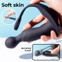 Masażer prostaty falujący z pilotem B-Series Cute silikonowy USB 15 cm - 19