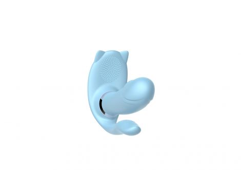 Wibrator analny Cat B Series Cute silikonowy 9 trybów USB - 4