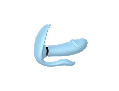 Wibrator analny Cat B Series Cute silikonowy 9 trybów USB - 16