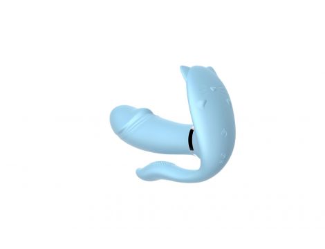 Wibrator analny Cat B Series Cute silikonowy 9 trybów USB - 14