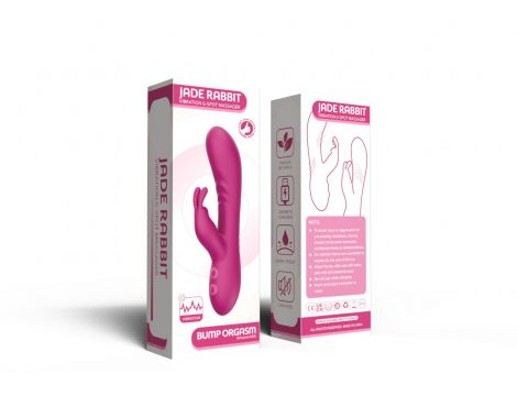 Wibrator króliczek Jade Rabbit silikonowy wodoodporny USB - 9