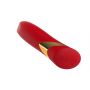 Wibrator szminkowy silikonowy czerwony B Series Cute USB 10 cm - 11