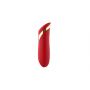 Wibrator szminkowy silikonowy czerwony B Series Cute USB 10 cm - 7