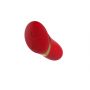 Wibrator szminkowy silikonowy czerwony B Series Cute USB 10 cm - 6