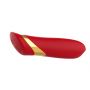 Wibrator szminkowy silikonowy czerwony B Series Cute USB 10 cm - 9